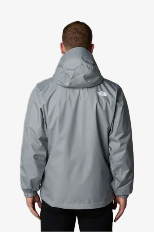 The North Face Quest Erkek Gri Kapüşonlu Fermuarlı Yağmurluk NF00A8AZH5F1 - 3