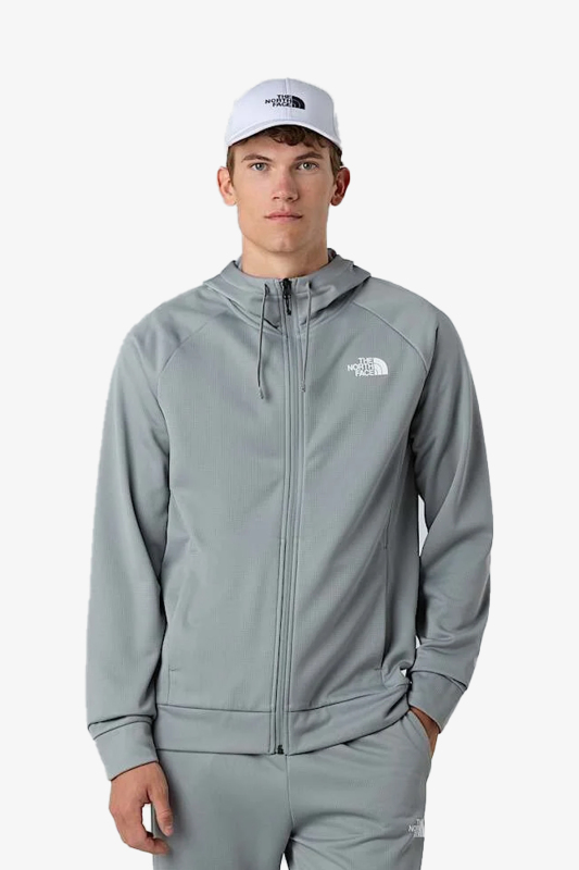 The North Face Reaxıon 2.0 Full Zıp Erkek Gri Sweatshirt NF0A8DVYPUW1 - 1