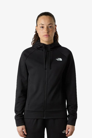 The North Face Reaxıon 2.0 Full Zıp Kadın Siyah Sweatshirt NF0A8DWBKS71 - 1