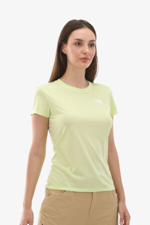 The North Face Reaxion Amp Crew Kadın Yeşil T-Shirt NF00CE0TO0J1 - 1