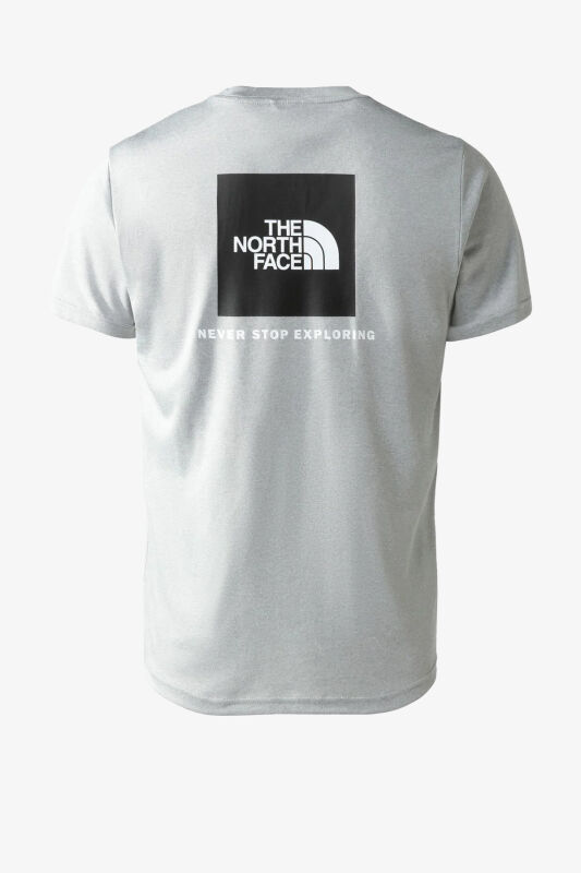 The North Face Reaxion Red Box Erkek Gri T-Shirt NF0A4CDWX8A1 - 2
