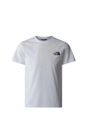 The North Face S/S Sımple Dome Çocuk Beyaz T-Shirt NF0A8DRPFN41 - The North Face