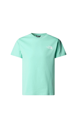 The North Face S/S Sımple Dome Çocuk Yeşil T-Shirt NF0A8DRP6EI1 - The North Face