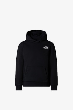 The North Face Teen Box Nse Regular Pullover Hoodıe Çocuk Siyah Sweatshirt NF0A89H9JK31 - 1