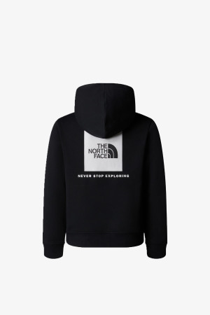 The North Face Teen Box Nse Regular Pullover Hoodıe Çocuk Siyah Sweatshirt NF0A89H9JK31 - 2