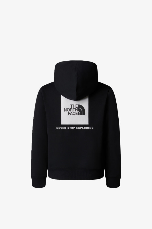 The North Face Teen Box Nse Regular Pullover Hoodıe Çocuk Siyah Sweatshirt NF0A89H9JK31 - 2