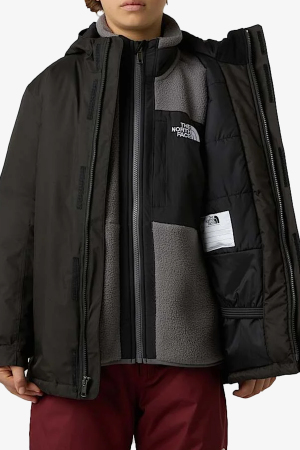 The North Face Teen Snowquest Çocuk Siyah Mont NF0A8EJQJK31 - 5