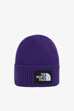 The North Face Tnf Logo Box Cuffed Unisex Mor Bere NF0A3FJXNL41 - 1