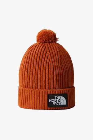 The North Face Tnf Logo Box Pom Unisex Turuncu Bere NF0A3FN31I01 - 1