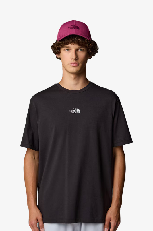 The North Face U Ss Never Stop Relaxed Erkek Siyah T-Shirt NF0A8C3AJK31 - 1