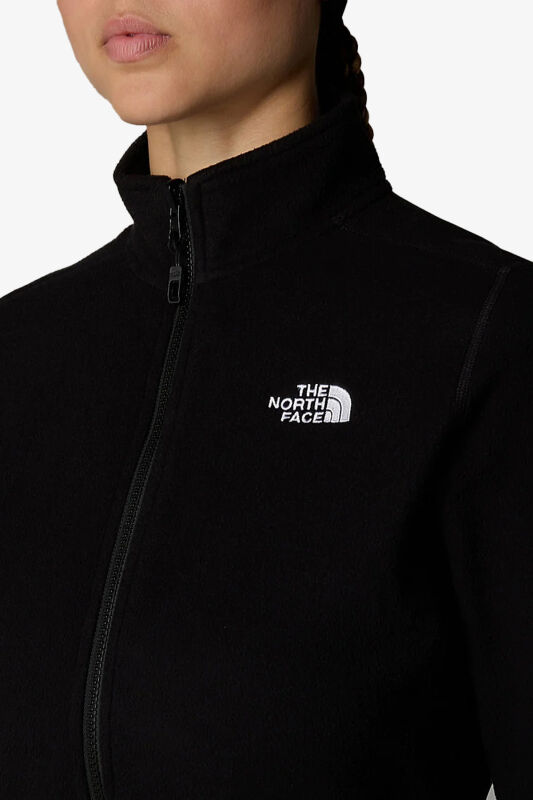 The North Face W 100 Glacıer Fz - Eu Kadın Siyah Polar NF0A855O4H01 - 3