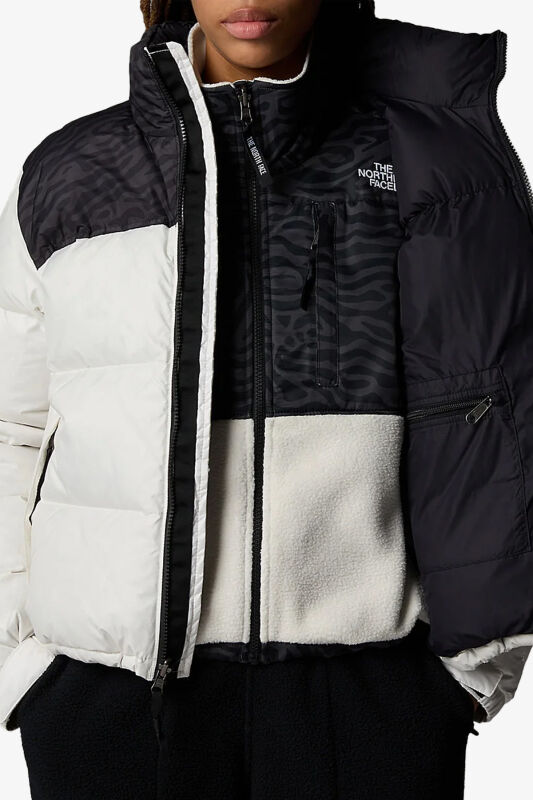 The North Face W 1996 Retro Nuptse Kadın Beyaz Mont NF0A3XEO5IX1 - 6