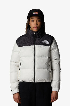 The North Face W 1996 Retro Nuptse Kadın Beyaz Mont NF0A3XEO5IX1 - 1