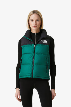 The North Face W 1996 Retro Nuptse Kadın Yeşil Yelek NF0A3XEPNL11 - 1