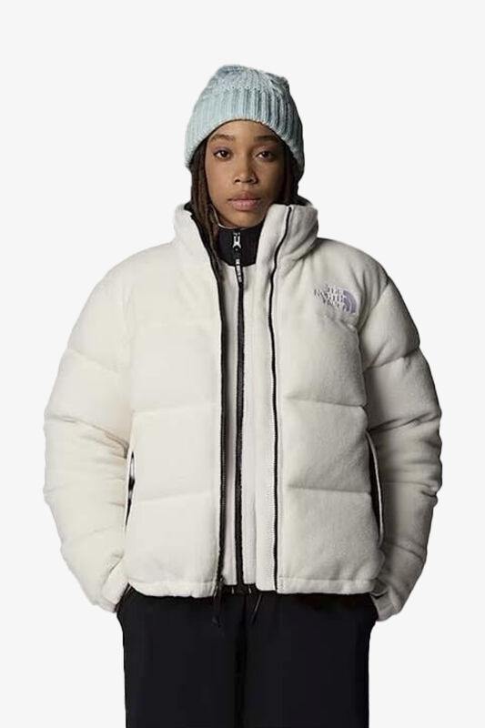 The North Face W 2000 Polar Nuptse Kadın Beyaz Polar NF0A88YZQLI1 - 1