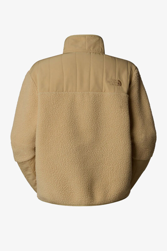 The North Face W Cragmont Fleece 1/4 Snap Kadın Bej Polar NF0A84IBLK51 - 3