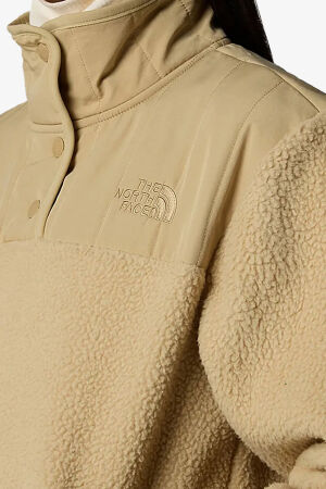 The North Face W Cragmont Fleece 1/4 Snap Kadın Bej Polar NF0A84IBLK51 - 5