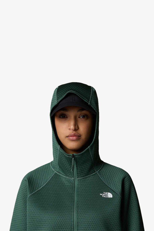 The North Face W Dotknıt Thermal Fz Hoodıe Kadın Yeşil Mont NF0A89VEHCH1 - 3
