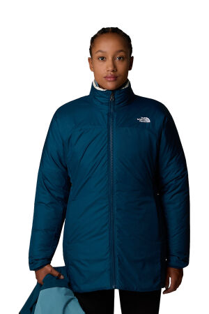 The North Face W Dryvent Mono Trıclımate Kadın Mavi Parka NF0A88T94OJ1 - 4