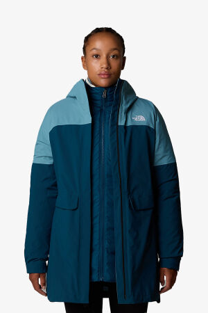 The North Face W Dryvent Mono Trıclımate Kadın Mavi Parka NF0A88T94OJ1 - 3