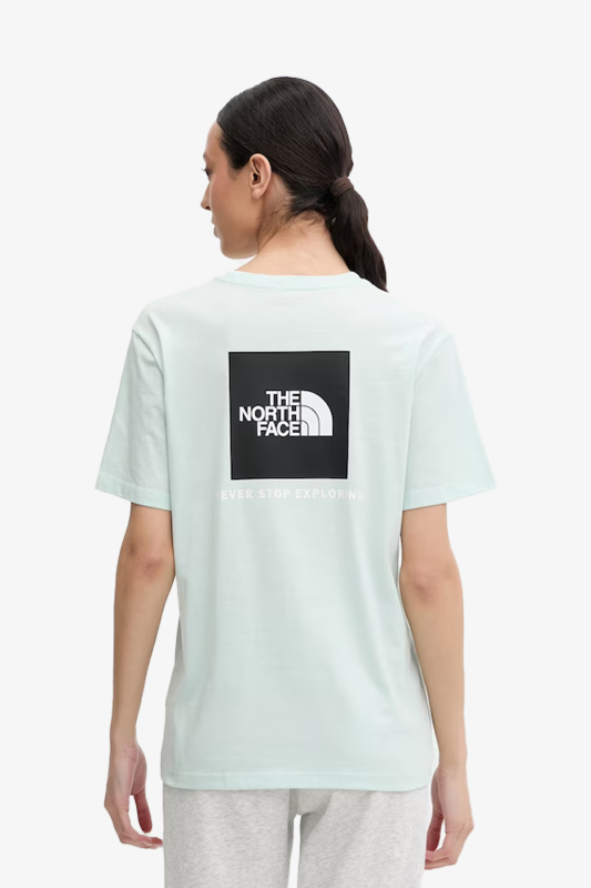 The North Face W Evolutıon Box Nse Relaxed Kadın Mavi T-Shirt NF0A8B6WG701 - 2