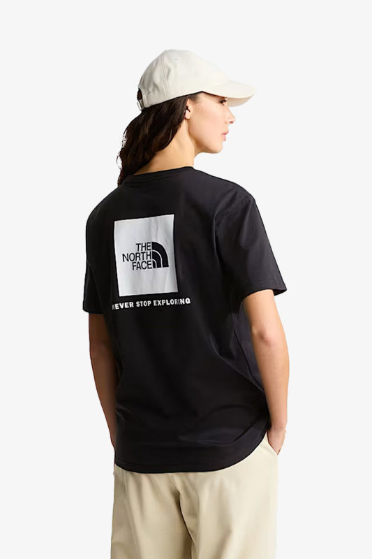 The North Face W Evolutıon Box Nse Relaxed Kadın Siyah T-Shirt NF0A8B6WKY41 - 2