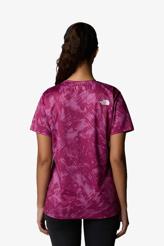 The North Face W Flex S/S Reg Aop Kadın Mor T-Shirt NF0A8BQG85N1 - 3