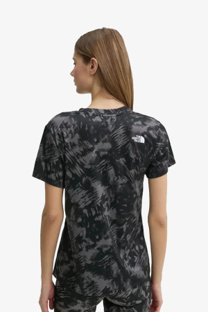 The North Face W Flex S/S Reg Aop Kadın Siyah T-Shirt NF0A8BQG8R41 - 3