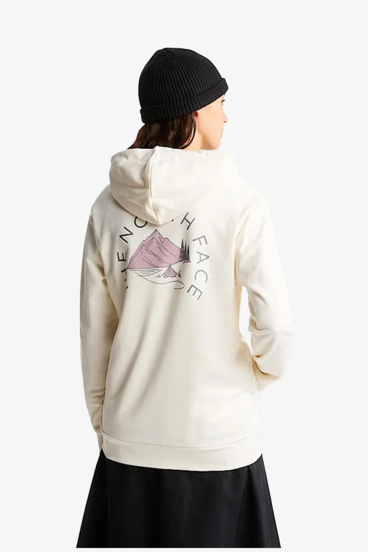 The North Face W Monte Regular Kadın Beyaz Sweatshirt NF0A8GAAQLI1 - 2