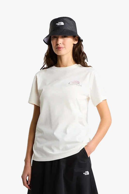 The North Face W Monte Regular Kadın Beyaz T-Shirt NF0A8GA9QLI1 - 1