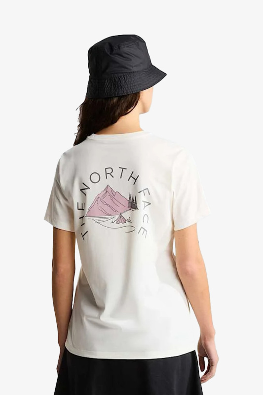 The North Face W Monte Regular Kadın Beyaz T-Shirt NF0A8GA9QLI1 - 2