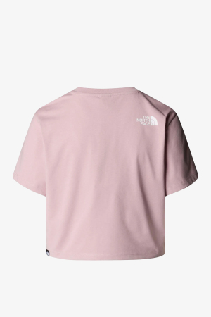 The North Face W Sımple Dome Cropped Relaxed Kadın Pembe T-Shirt NF0A87U40SO1 - 2