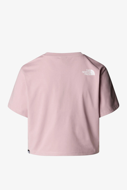The North Face W Sımple Dome Cropped Relaxed Kadın Pembe T-Shirt NF0A87U40SO1 - 2