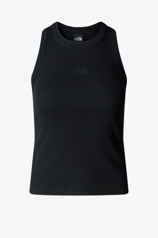 The North Face W Slım Rıb Tank Kadın Siyah T-Shirt NF0A8BVTJK31 - 1