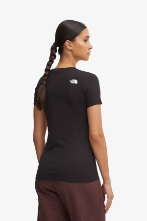 The North Face W Ss Easy Kadın Siyah T-Shirt NF0A8A6DJK31 - 4