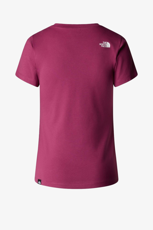 The North Face W Ss Sd Slım Kadın Mor T-Shirt NF0A87NH6EO1 - 2