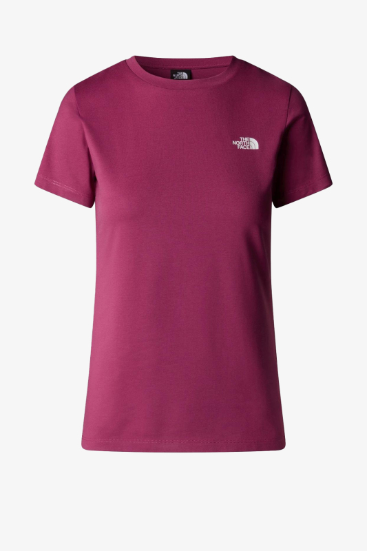 The North Face W Ss Sd Slım Kadın Mor T-Shirt NF0A87NH6EO1 - 1