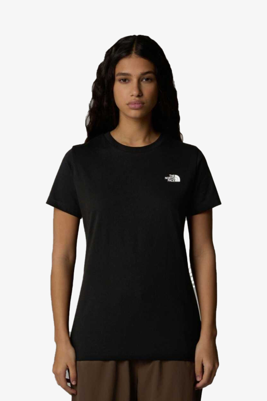 The North Face W Ss Sd Slım Kadın Siyah T-Shirt NF0A87NHJK31 - 1