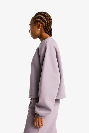 The North Face W Tnf Red Box Crew Kadın Gri Sweatshirt NF0A8EFYG7O1 - 2