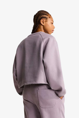 The North Face W Tnf Red Box Crew Kadın Gri Sweatshirt NF0A8EFYG7O1 - 3