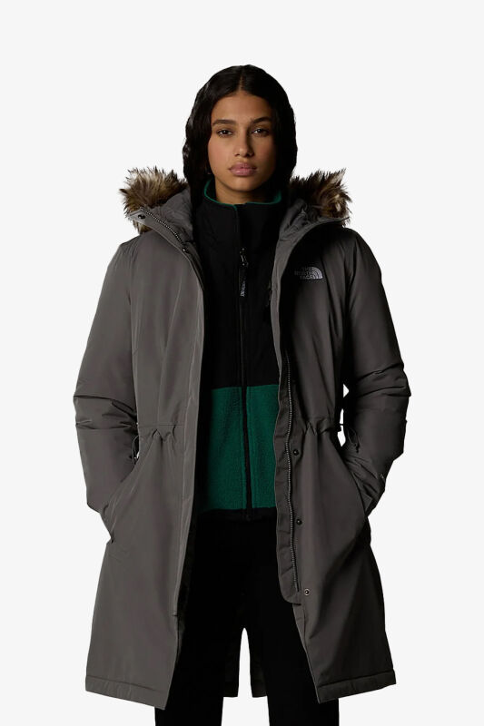 The North Face W Zaneck Kadın Gri Parka NF0A4M8Y0UZ1 - 2