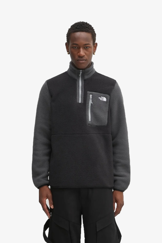 The North Face Yumıorı 1/4 Zıp Erkek Siyah Sweatshirt NF0A883SS5H1 - 1