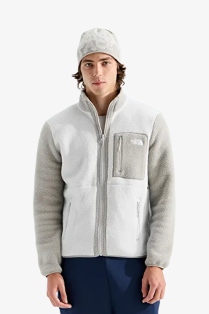 The North Face Yumiori Erkek Beyaz Fermuarlı Polar NF0A883RP481 - The North Face