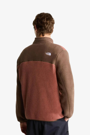 The North Face Yumiori Erkek Kahverengi Fermuarlı Polar NF0A883RTF01 - 4