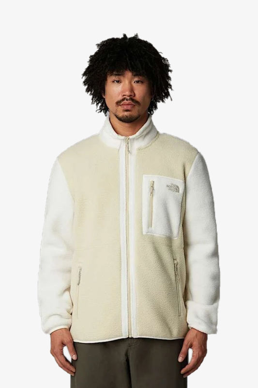 The North Face Yumıorı Full Zıp Erkek Beyaz Polar NF0A883RFR01 - 1