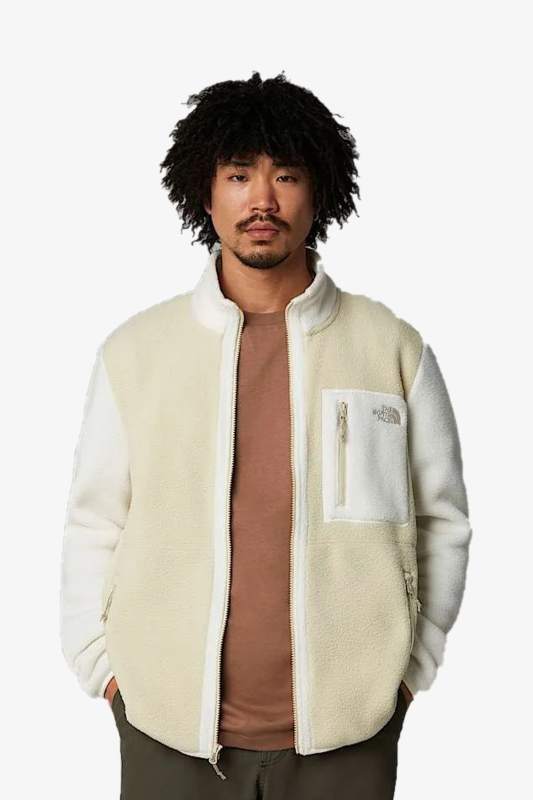 The North Face Yumıorı Full Zıp Erkek Beyaz Polar NF0A883RFR01 - 2