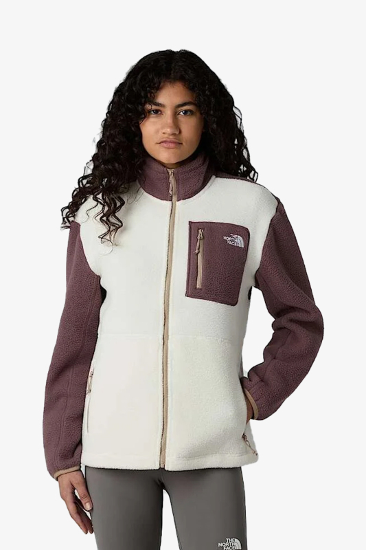 The North Face Yumıorı Full Zıp Kadın Beyaz Polar NF0A8E88EWO1 - 1