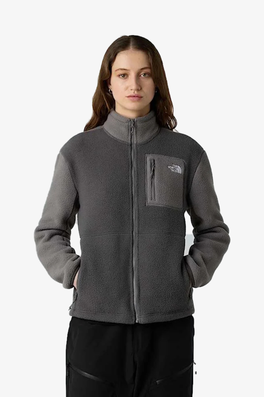 The North Face Yumıorı Full Zıp Kadın Gri Polar NF0A8E88EOE1 - 1