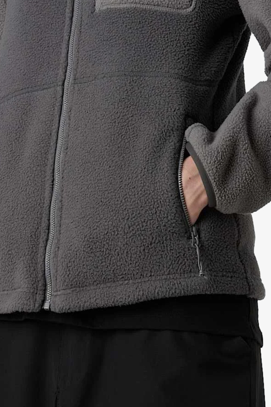 The North Face Yumıorı Full Zıp Kadın Gri Polar NF0A8E88EOE1 - 5