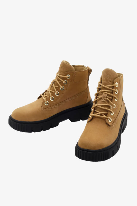 Timberland Greyfield Mid Lace Up Kadın Sarı Bot TB0A5RP42311 - 4